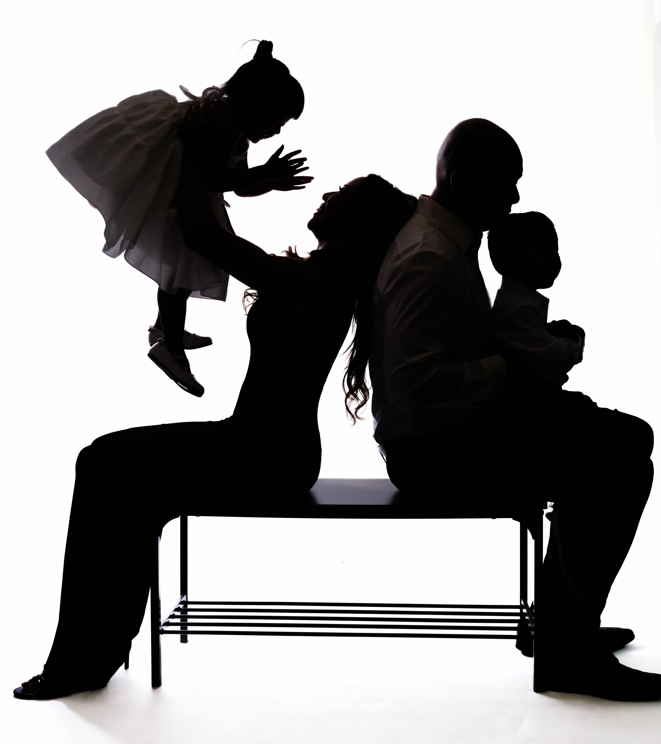 Editorial family photo shoot